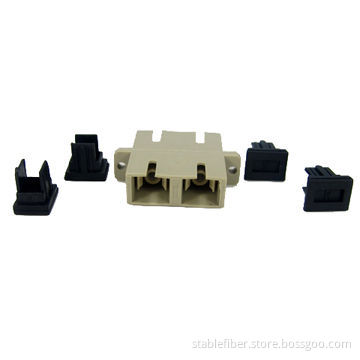 SC Fiber-optic Adapter with MM Ceramic Sleeve in Simplex/Duplex Type for Telecommunication